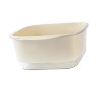 Holibanna Cesto Colador Doble Capa para Lavado de Cesta de Plástico para Escurrir y Filtrar Alimentos para Cocina y Picnic