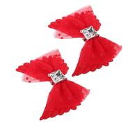 Holibanna Charms Desmontables con Alas de Lazo para Tacones Altos Accesorios Elegantes para Bodas y Fiestas
