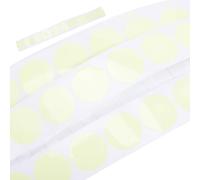 Holibanna Cinta Adhesiva Fluorescente Autoluminiscente Verde Brillante para Señalización Nocturna, 100 Piezas Pet para Marcación de Rutas y Árboles