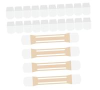 Holibanna Cinta Tensora para Levantar Arrugas del Cuello, Pegatina Elástica para Cuidado y Reafirmar Piel, 4 Unidades Color Piel, Antienvejecimiento y Remodelación para Mujeres