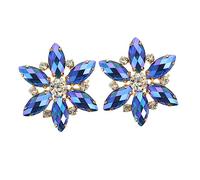 Holibanna Clip Para Zapatos Gemas y Flores De Hebilla De Broche Decorativo Para Novia Fiesta y Compromiso