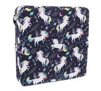 Holibanna Cojín Elevador Diseño Portátil y Funda Independiente para Silla de Comedor Infantil Almohadilla de Twill y Esponja Restaurante o Cine