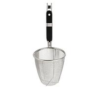Holibanna Colador Inoxidable para Pasta y Fideos con Mango Cesta de Drenaje para Cocción Escurridor de Alimentos con Diseño de Herramienta de Cocina para Dumplings y Noodles
