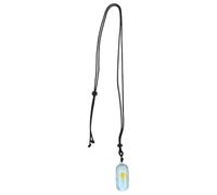 Holibanna Collar Colgante de Medusa Luminosa de Resina Amarilla Collar Brillo Nocturno para Verano y Playa Bisutería Temática Marina para Obsequio y Uso Diario