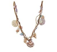 Holibanna Collar Hawaiano de para Mujer Joyería Mano Decoración de para y Celebraciones