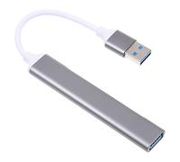 Holibanna Concentrador USB de Aluminio Divisor de para Ordenadores Hub de Portátil y Accesorios de Computadora para Uso