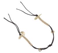 Holibanna Contador de Cuentas de Buda de Metal y Cuerda sin Rebabas, Herramienta Práctica para Contar Cánticos Budistas en Meditación, Pack de 2 Piezas