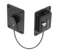 Holibanna contraseña cerradura para gabinete cerraduras de gabinete a prueba de bebés cerradura de gabinete inteligente cerraduras para refrigerador cerradura del armario abdominales Negro