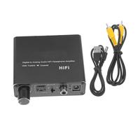 Holibanna Convertidor de Audio Digital Analógico Óptico Adaptador Compacto con Cable USB y Compatible con TV y Dispositivos Portátil para Estéreo