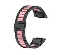 Holibanna Correa De Acero Inoxidable Para Reloj Charge Pulsera De Reloj De Metalica Para Diario y Deportes