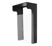 Holibanna Cubierta de Lluvia para Timbre y Sistema de Control de Acceso Exterior, con Ventana Transparente de Alta Definición y Protección Solar, Material Metálico y Acrílico Resistente