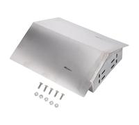 Holibanna Cubierta Lluvia de Acero Cámara de Seguridad para Exterior Inoxidable, Protector contra y Polvo Dome para Cámaras en Exteriores y Calles