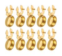 Holibanna Cubiertas de Botones para Camisas 15 Piezas Cobre 17,5 MM para Puños y Jeans Accesorios de Ropa Unisex para Uso Diario y Eventos