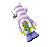 Holibanna Decoración de Primavera GNOME de Lavanda Muñeco GNOME Adorable para Bandejas Escalonadas Decoración Hogar Cocina Romántico y Duradero