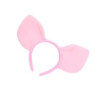 Holibanna Diadema De Orejas De Cerdito Rosa Para Fiestas Tocado Divertido y Ligero Para Cosplay y Celebraciones Infantiles Orejas De Animal Sin Luz