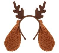 Holibanna Diadema De Orejas De Perro Para Adultos Accesorio Divertido De Halloween Diseño Estable y Atractivo Para Fiestas y Celebraciones