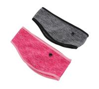 Holibanna Diadema De Running Transpirable Con Bandas Absorbentes Para Invierno Ajuste Universal 2 Unidades