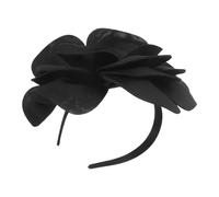 Holibanna Diadema Floral Negra Sombrero Pastillero para Mujer Tocado Decorativo para Boda y Fiesta Nupcial Accesorio Ligero y Resistente para Tocado de Cóctel Elegante