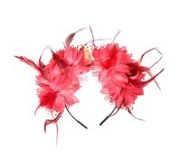 Holibanna Diadema Gótica Con Flor De Calavera Para Mujer Diadema Mexicana Para El Día De Los Muertos Tocado Gótico De Lolita Accesorio Para Disfraz De Halloween