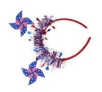 Holibanna Diadema Patriótica De Estados Unidos Para Mujeres Accesorios De Fiesta Del Día Independencia Diadema Colorida Diseño De Estrellas y Rayas Para Celebraciones y Eventos Festivos