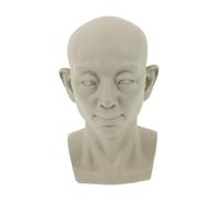 Holibanna Dibujo De Calavera Ayuda Didáctica Modelo De Dibujo De Artista De Escritorio Moderno Mini Busto De Modelo De Boceto Figuras Estéticas Adorno De Yeso Escultura De Mesa