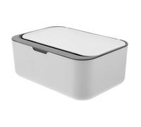 Holibanna Dispensador de Toallitas Húmedas para Bebés Reutilizable de Pp Ligero Tapa Antidespolvoreo, Adecuado para Cochecito y Mesa de Comedor, Uso Práctico y Recargable