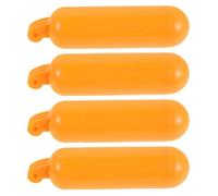 Holibanna Empuñadura Flotante Estabilizadora para Cámara de Buceo, Monopie de Mano, Accesorios para Deportes Acuáticos, Compatible Cámaras de Acción, Color Naranja, Paquete de 4 Unidades