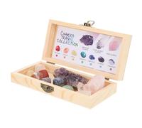 Holibanna Especímenes De Minerales Cristalinos Naturales Muestra De Cristal Caja De Muestra De Cristal Natural Para Decoración Del Hogar Piedras De Adorno Cristales Sin Tratar Caja
