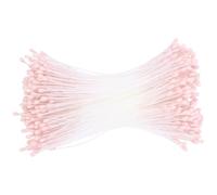 Holibanna Estambres y Pistilos para Elaboración de Flores Artificiales 1 MM Mate Color Rosa Claro Nº 4 Paquete de 380 Unidades Material para Bricolaje Decoración de Pasteles y Fiestas