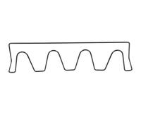 Holibanna Estante para Zapatos de Pared sin Taladro, Colgador de Zapatos de Hierro para Dormitorio y Baño, Capacidad para Varios Pares