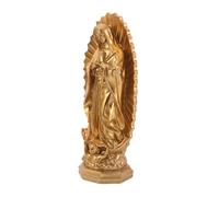 Holibanna Estatua Virgen María De Resina Escultura Religiosa Inspiradora para Hogar Oficina y Iglesia Decoración Católica De Fe y Paz