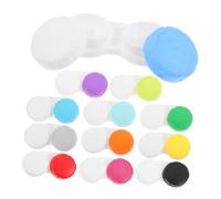 Holibanna Estuche Organizador para Lentes de Contacto 12 Colores, Doble Compartimento, Portátil y Compacto, Resistente al Polvo, Adecuado para Viaje y Uso Diario, Caja Práctica para Mujer