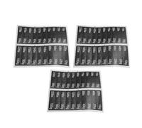 Holibanna Etiquetas de Peso para Gimnasio en PVC, 3 Hojas Adhesivas compatibles con Mancuernas y Barras, Pegatinas para Equipos Fitness con Seguimiento Exacto, 5-100 kg, Uso en