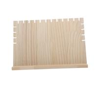 Holibanna Expositor de Collares de Madera L Tamaño Mediano Soporte Porta Joyas Vintage Plegable para Exhibición y Organización de Joyas en Tiendas y Hogares