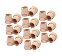 Holibanna Extintor De Moxa 20 Piezas, Extintor De Madera Resistente Al Calor, Tamaño 1,8 Cm, Accesorio Para Moxibustión Seguro y Duradero, Adecuado Para Uso Terapia De Salud y Bienestar