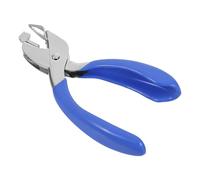 Holibanna Extractor de Grapas de Oficina Ligero y Portátil de Plástico Azul para Uso en Escuela y Oficina