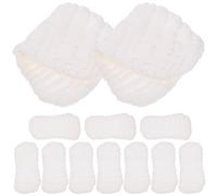 Holibanna Forros de Pañal de Tela Reutilizables para Ñiño, 10 Piezas de Algodón Transpirable 12 Capas, Absorbentes y Lavables, Insertos para Pañales para Recién Nacidos y Uso Diario