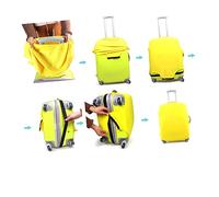 Holibanna Funda Antipolvo para Maleta Protectora De Viaje Funda para Equipaje De Amarilla para Maletas Ruedas