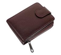 Holibanna Funda de Piel con Tarjetero coletero Lleno más Cartera de Hombre portapasaportes monederos de Mujer Cartera para Hombre Porta Tarjetas Titular de Almacenamiento de Monedas Cuero PU