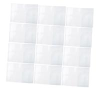 Holibanna Funda para Pasaporte y Tarjeta De PVC Transparente Mate, Protector Multifuncional, para Viajero, Uso En Viajes y Oficina, Pack De 20 Unidades