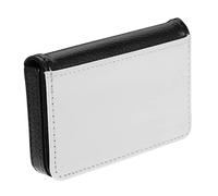 Holibanna Funda Protectora Práctica De Cuero Sintético para Tarjetas Porta Tarjetas Compacto para Mujer Negro