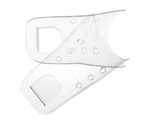 Holibanna Fundas Material para Anti Antideslizantes de Transparentes Zapatos Fragmentos Diseño Plástico Resistente, Ideales Peluquería de Cabello Cortes Casa