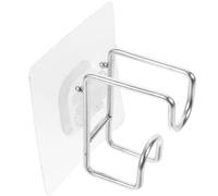 Holibanna Gancho para Asiento de Inodoro para Soporte Resistente de Acero al Carbono Colgador para Bacinica sin Perforación Uso en Superficies Planas 1 Unidad