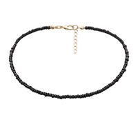 Holibanna Gargantilla de mujer semilla Joker perlas de una sola capa collar cadena joyería