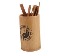 Holibanna Herramienta De Adivinación del i Ching Bambú De Varillas De Adivinación para Aprender Feng Shui Accesorio De Chino Portátil