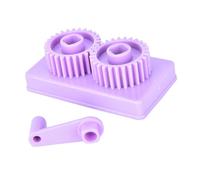 Holibanna Herramienta de Quilling de Plástico Ligera para Hacer Ondas en Papel, Arrugador para Manualidades y Tarjetas, Diseño Simple Adecuado para Principiantes y Decoración