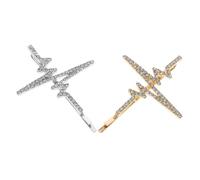 Holibanna Horquillas De Cristales De Imitación Para Mujer Elegantes Para Peinados De Boda Accesorios Decorativos Para Cabello