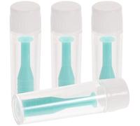 Holibanna Insertadores y Removedores De Lentes De Contacto 4 Piezas Con Ventosa Para Succión, Estuche Portátil Verde, Herramienta Práctica Para Viaje y Uso Diario, Compatible Con Lentes Duras y Rgp