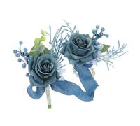 Holibanna Juego De 2 Ramilletes De Flores Artificiales Para La Muñeca Decoración De Manos Para Negocios Accesorio Rústico Para Bodas Y Celebraciones
