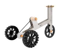 Holibanna Juguetes para Loros de Metal para Entrenamiento y Diversión en Casa, Bicicleta Interactiva Que Mantiene Ocupado y Mejora el Desarrollo Corporal de Tu Loro